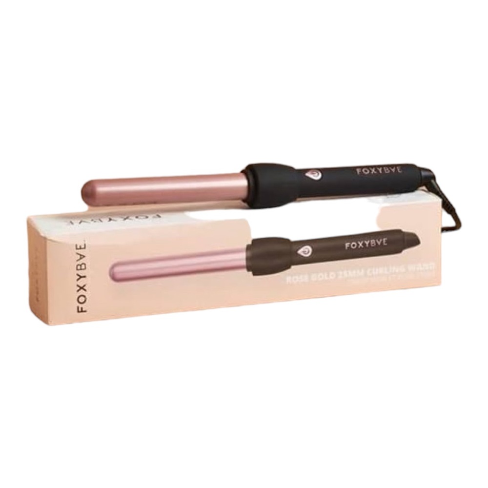 New - Limited Edition • Black & Rose Gold 25mm Wand Hair Curler